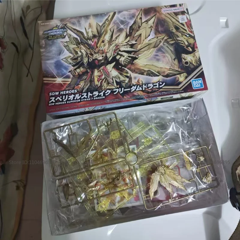 In Stock Brand New Gundam Model Toys SDW HEROS 30 Superior Dragon Popular Fun Collection Assemble Mecha Figure Doll Holiday Gift