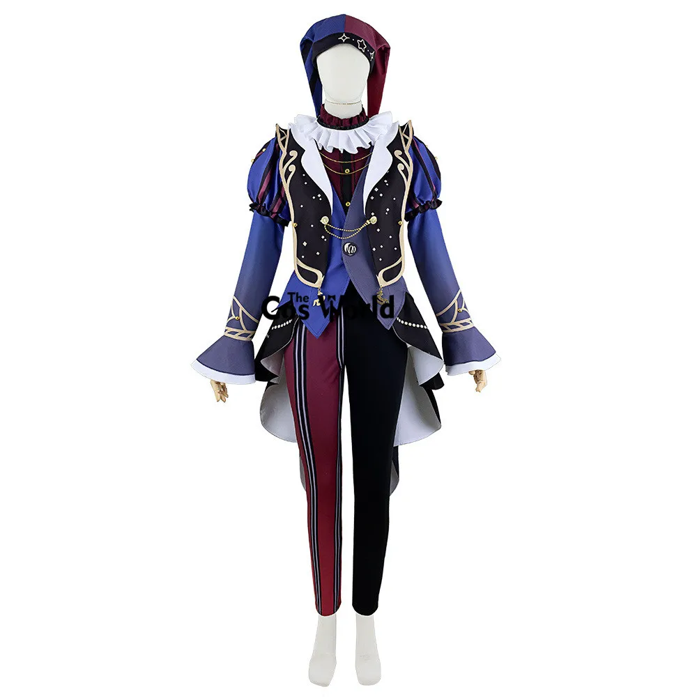 Project Sekai Colorful Stage Feat Fearless Clown Tenma Tsukasa Uniform Outfits Anime Cosplay Costumes image 2