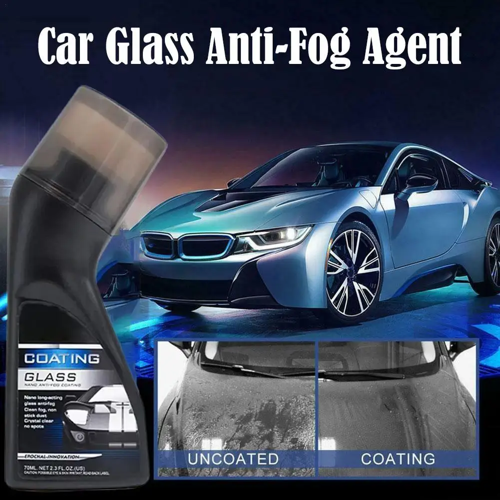 

Car Window Defogger Agent 90ml Auto Windshield Waterproof Defogging Agent Highly Efficient Car Care Tool For RV Small Car Sedan