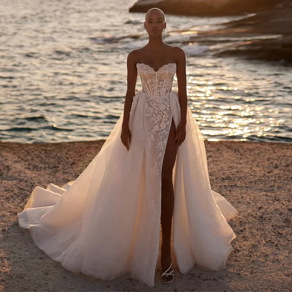 

Off The Shoulder Women Wedding Dresses Sexy Lace Long Sleeves Bridal Gowns Engagement Banquet Vestidos De Noche Customized 2026