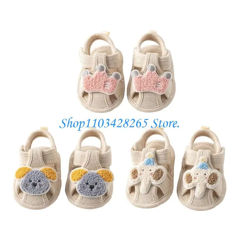 

Infant Flat Wedding Dress Shoes Comfortable Floor Shoes for Baby Nonslip First Walker Sandals for Toddlers G2TE