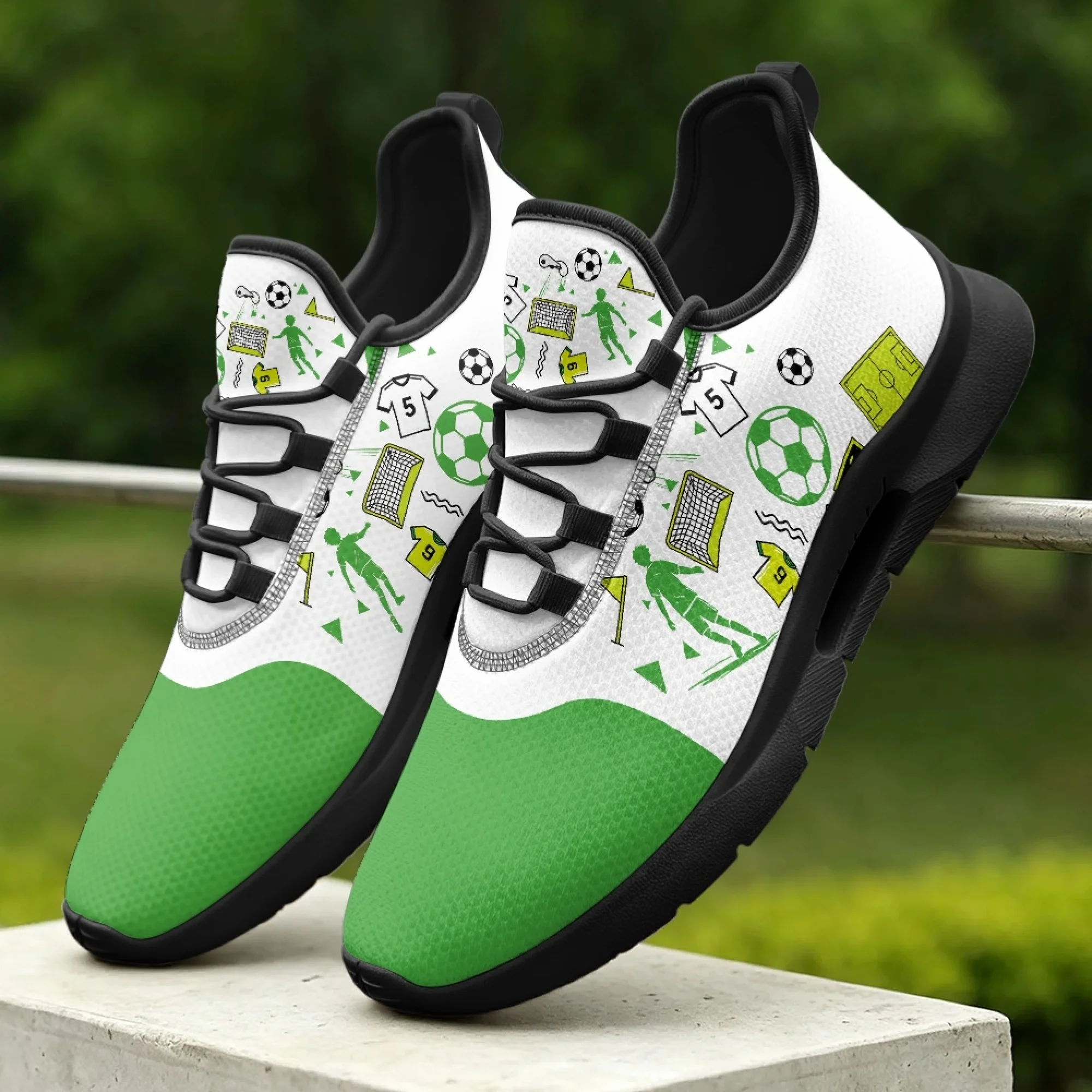 XIXIRIMIDO Football Player Lace-up Casual Shoes Mens Sneakers Cozy Mesh Breathable Walking Shoes Women's Fashion Shoes 35-48