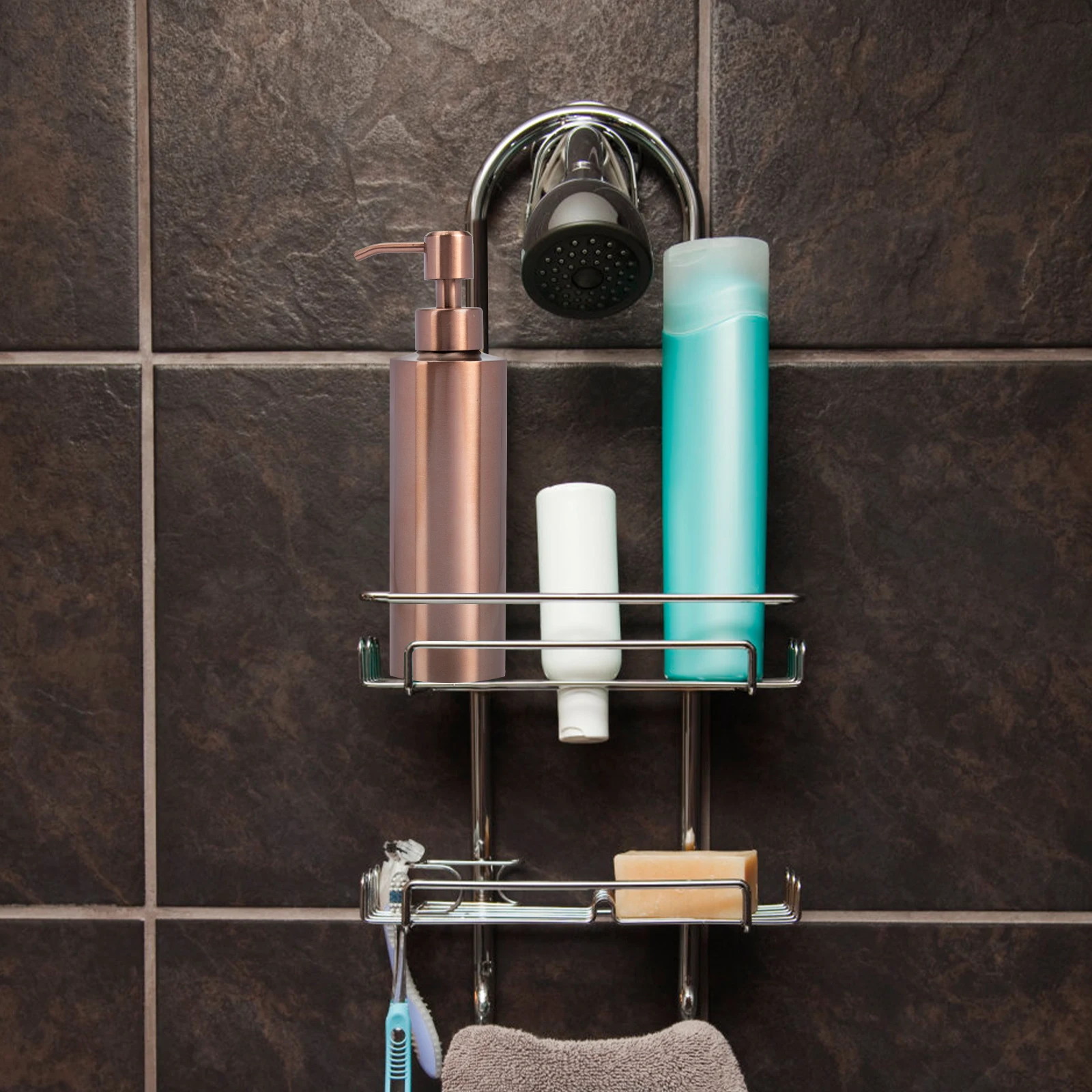 

Soap Dispenser Portable Lotion Bottle Refillable Shampoo Container For Home Bathroom Camping Travel Gel Dispenser