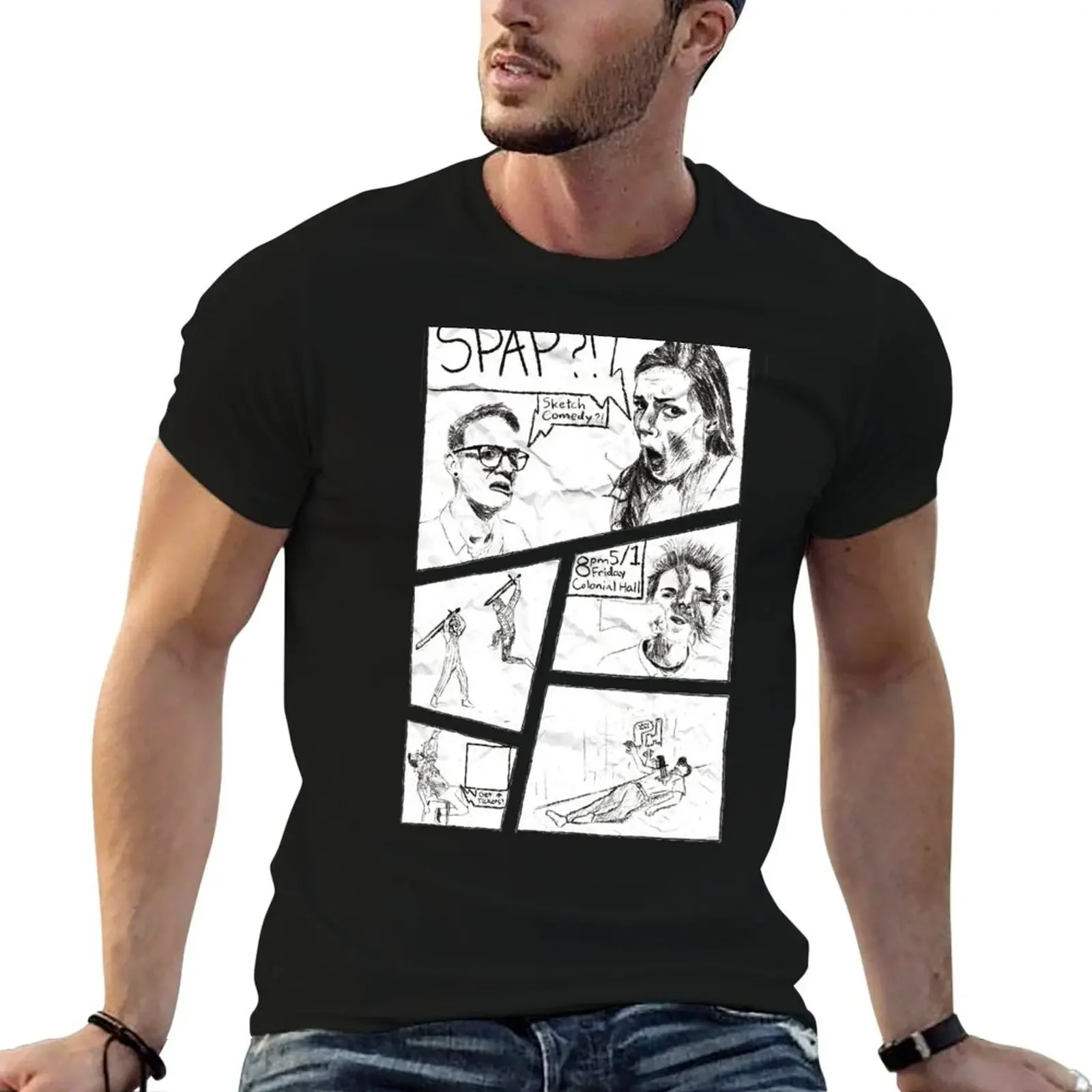 SPAP 3: Take On Me T-Shirt quick drying vintage mens shirts graphic tee