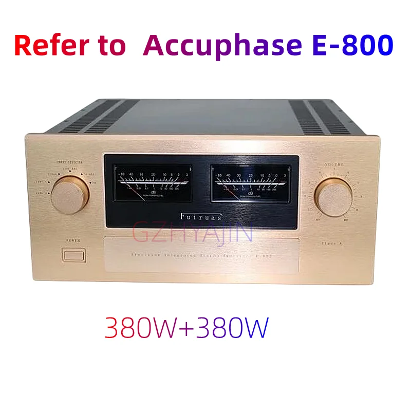 

380W*2 Refer to Accuphase E-800 Integrated Amplifier Bi-wire Dual Output Double output amplifier A+B A/B output switch