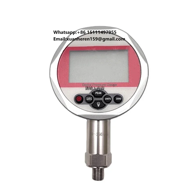 

SKA-YS-X2 100mm Digital Pressure Gauge 100mm Size Data Recorder High Precision Pressure Sensor