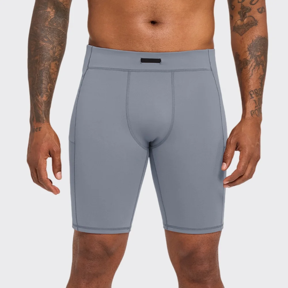 New Men's Running Shorts Summer Gym Sportswear Men Quick Dry Stretch Jogging Ou… - Image 5