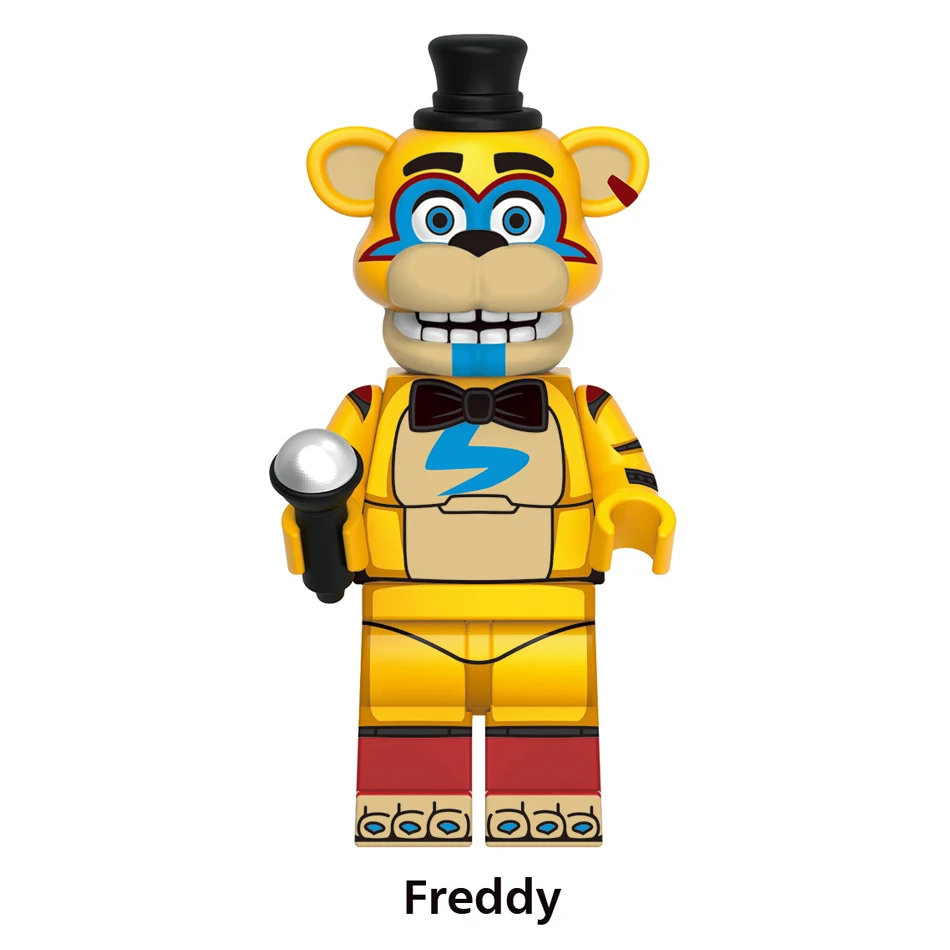 1 Stück Five Nights At Freddy's FNAF Spiele Mini-Actionfiguren Bausteine Zubehör Spielzeug für Kinder – Detail 3