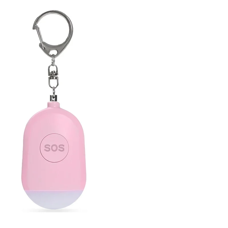 Self Defense Alarm Keychain para Crianças, Segurança Pessoal, Gritar Alto Emergência, Security Protect Alert, Recarregável, 130dB, Meninas, Idosos