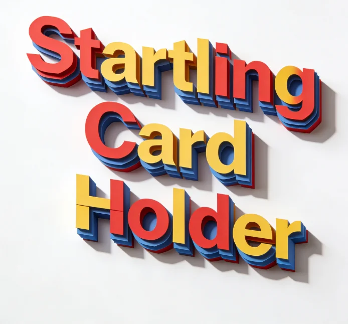 

Держатель карты Startling Magic Trick — внешний вид wizualnej карты, иллюзионный трюк крупным планом для фокусников