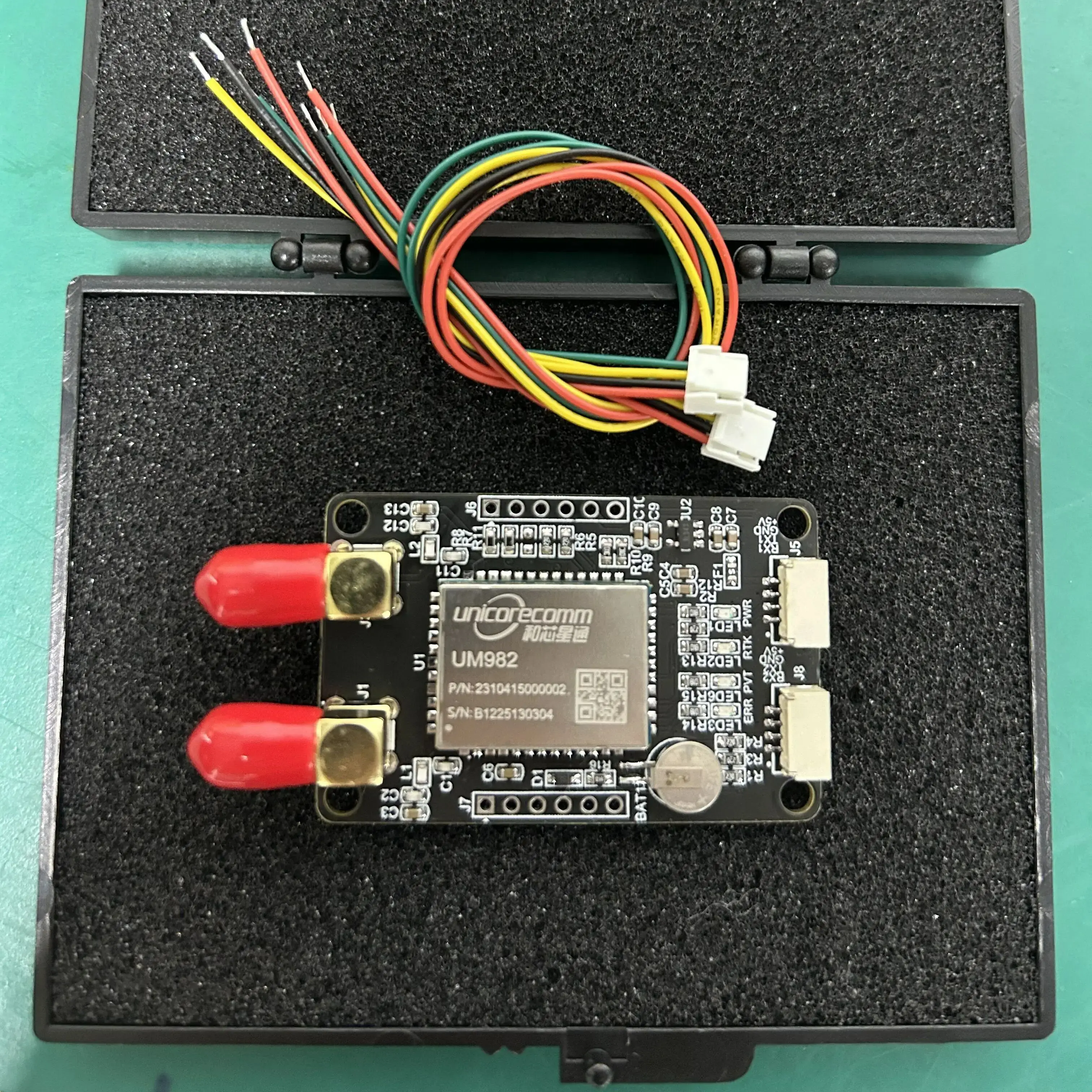 1/pz UM982 RTK modulo di posizionamento a livello di centimetri differenziale modulo di navigazione GPS nuovo ricevitore di alimentazione ZED-F9P scheda GNSS