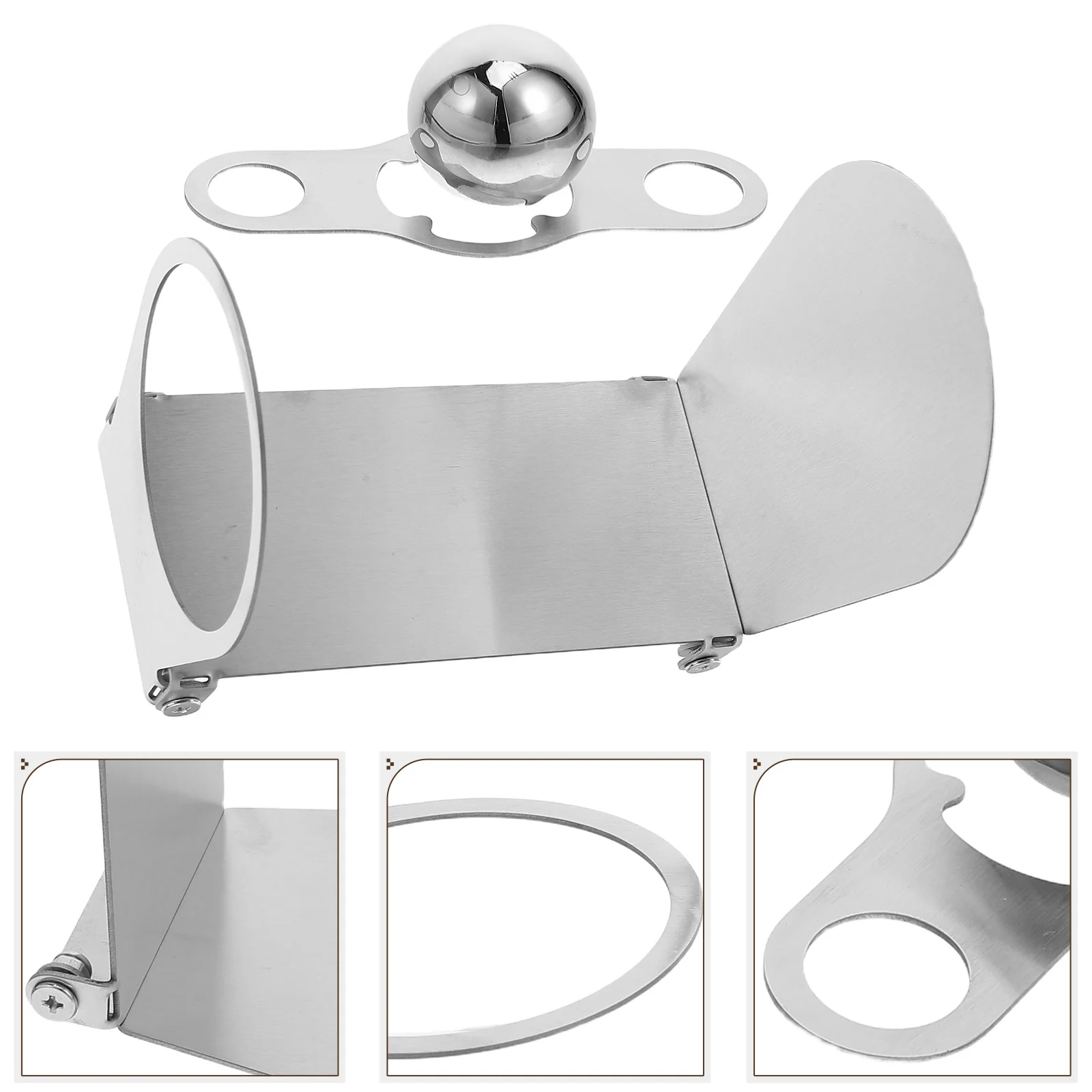 

3-Tier Cold Brew Coffee Rack Stainless Steel Coffee Dripper Stand Kitchen Countertop Organizer Home Brewing Accessory