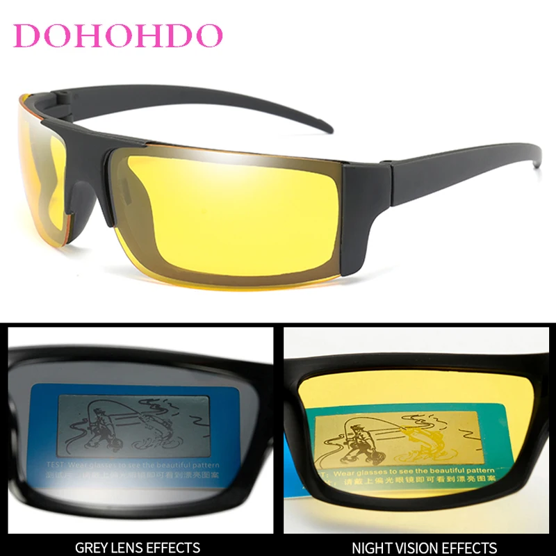 الكلاسيكية الاستقطاب النظارات الشمسية الرجال النساء العلامة التجارية تصميم القيادة ظلال المضادة للوهج نظارات الرؤية الليلية الذكور النظارات UV400 Okulary #2