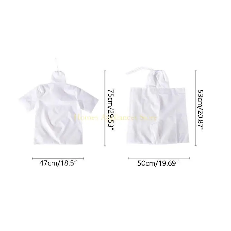 D0AB 2pcs Viajamiento ropa portátil Bolsa secador secado rápido Espacio plegado para hogar práctico