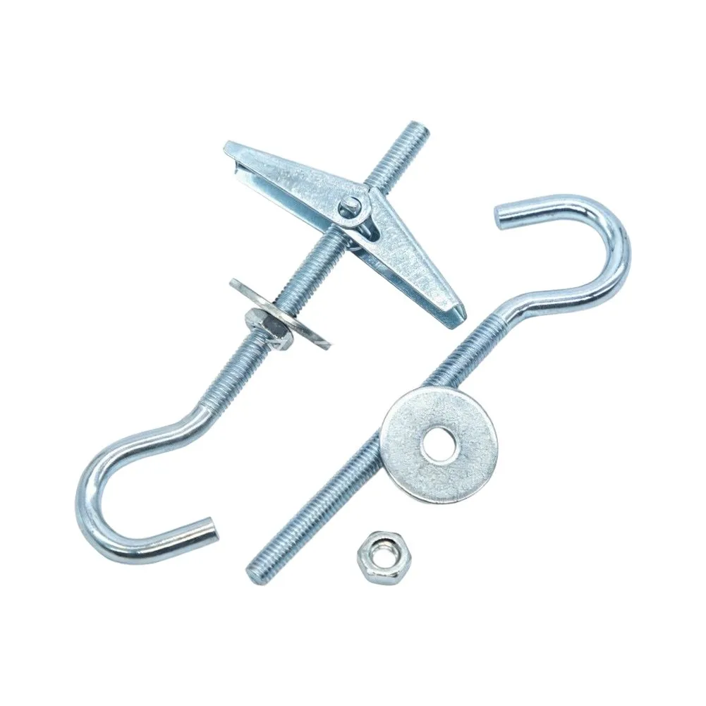 For Toggle Wing Bolt and Eye Screw Assortment 38Pcs for Ceiling Hanging Lamp Fixture Mounting on Hollow Walls and Drywall
