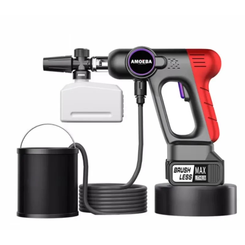 Preço baixo Pistola de lavagem de carro elétrica de alta pressão portátil sem fio 24v bateria recarregável pistola de lavagem de carro