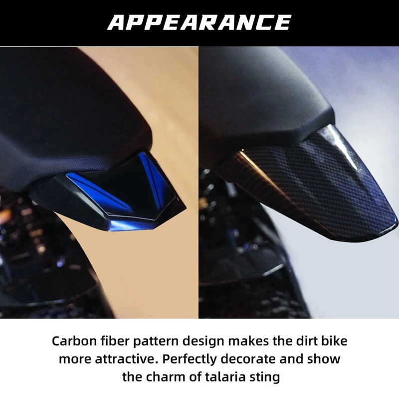 Motorcycle Rear Mudguard Protector For Talaria Sting MX3 MX4 Electric Dirt Bike Parts