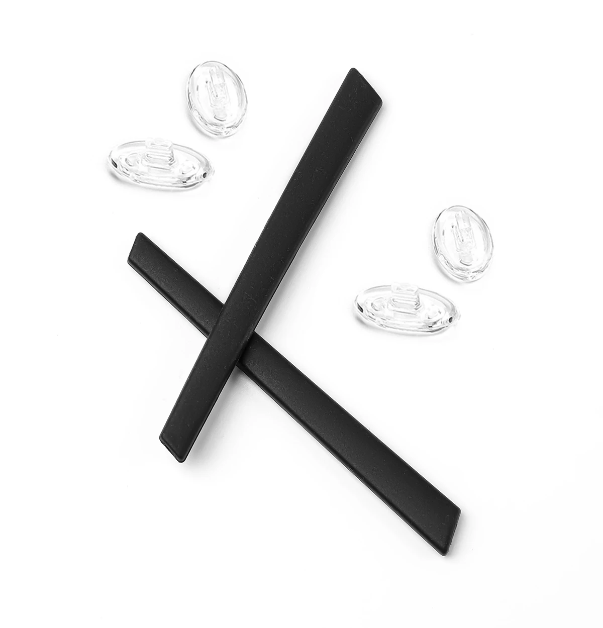 Value Pack Rubber Kits for Oakley Bottle Rocket 2.0 OX3007 Eyeglasses Frame, Silicone Nosepad Earsocks Kits Replacement