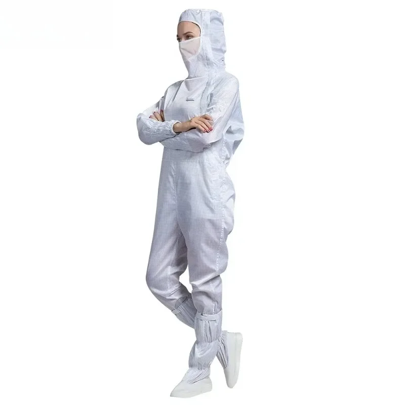 GMP clean room jumpsuit autoclavable anti-static work clothes
