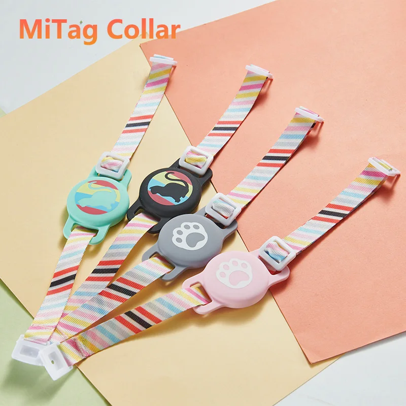 

MiTag Smart Tracker Pet Collar Lightweight Only for 37mm Mitag,Lifemate Tag Protective Case Diameter 42mm（Excluding the locator)