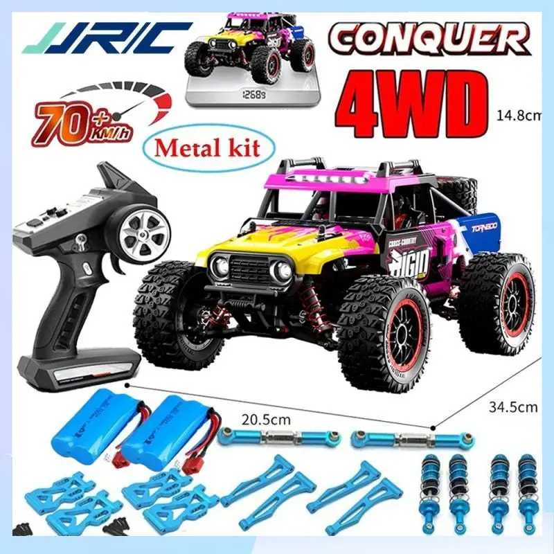 

JJRC C8805 Coche Teledirigido Todoterreno 4x4 De Alta Velocidad, Vehículo De Control Remoto Con LED, Escala 1:16, 70 Km/H, 2,4G,