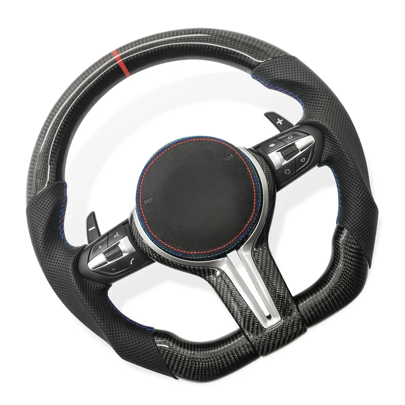 Carbon Fiber Car Steering Wheel for BMW E90 E91 E92 E93 E70 E71 E72 E53 E89 E86 E84 E83 E92 E93 E81 E87 E82 E88 E46 E60 E38 E39