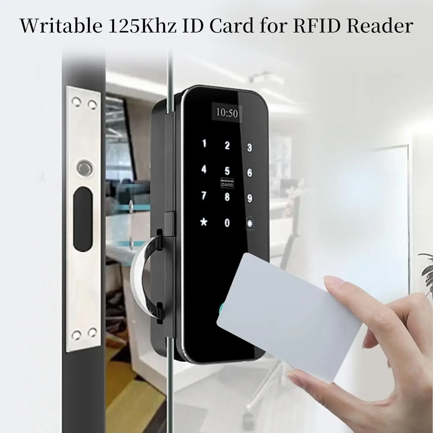 50-10Pcs Rewritable 125KHz RFID Card T5577/5200/EM4305 Blank Card Smart Access Control Clone Cards Key Card Read Write Program