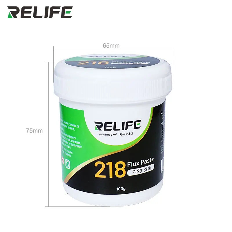 RELIFE F-23 218 Solder Flux BGA Solder Paste Anti-oxidation SMD Solder Oil For Electronics PCB SMD BGA LED Repair