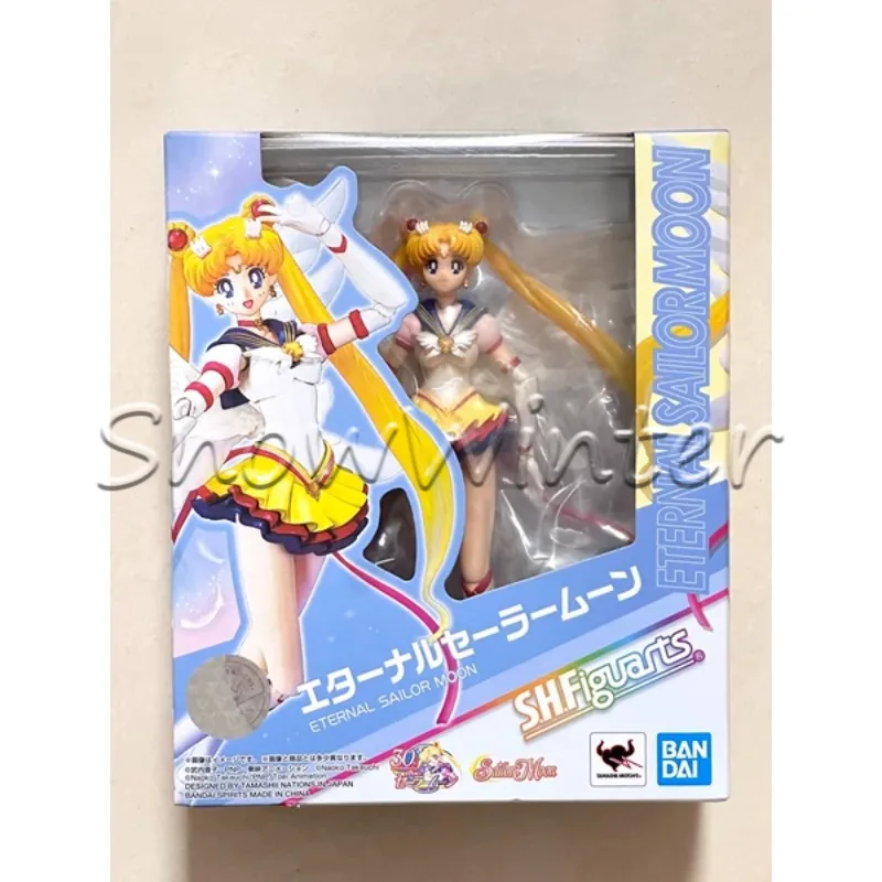 【In‑stock】Bandai S.H.Figuarts Sailor Moon Tsukino Usagi Brand‑New Boxed Anime Action‑Figure Garage Model Toy