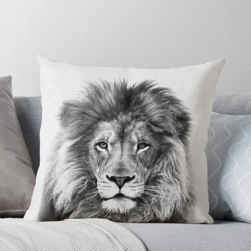 Lion Throw Pillow christmas pillowcases Custom Cushion Photo ornamental pillows Pillow Cases Decorative pillow