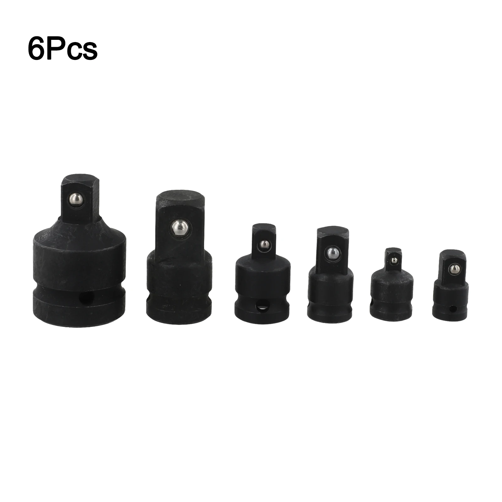 For Pneumatic Tools for Air Tool Accessories Pneumatic Adaptor Garage Equipment Air Wrench 6 Pieces Set Compatible For 1 2