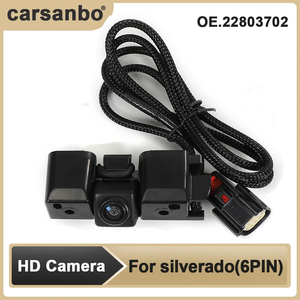 Carsanbo HD Rearview Reverse Parking Aid Camera For Chevrolet  Silverado 1500 2500 3500 For GMC 1500 2500 3500 Sierra