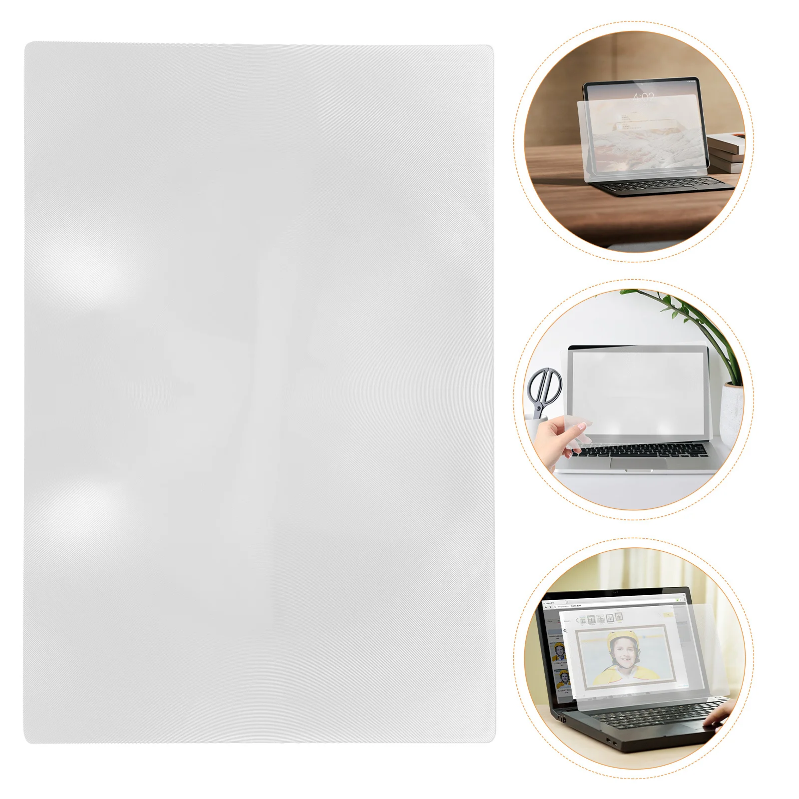 

6pcs Reading Magnifier For Books 3X Full Page Magnifying Sheet Lightweight Portable Page Magnifier For Seniors Low Vision