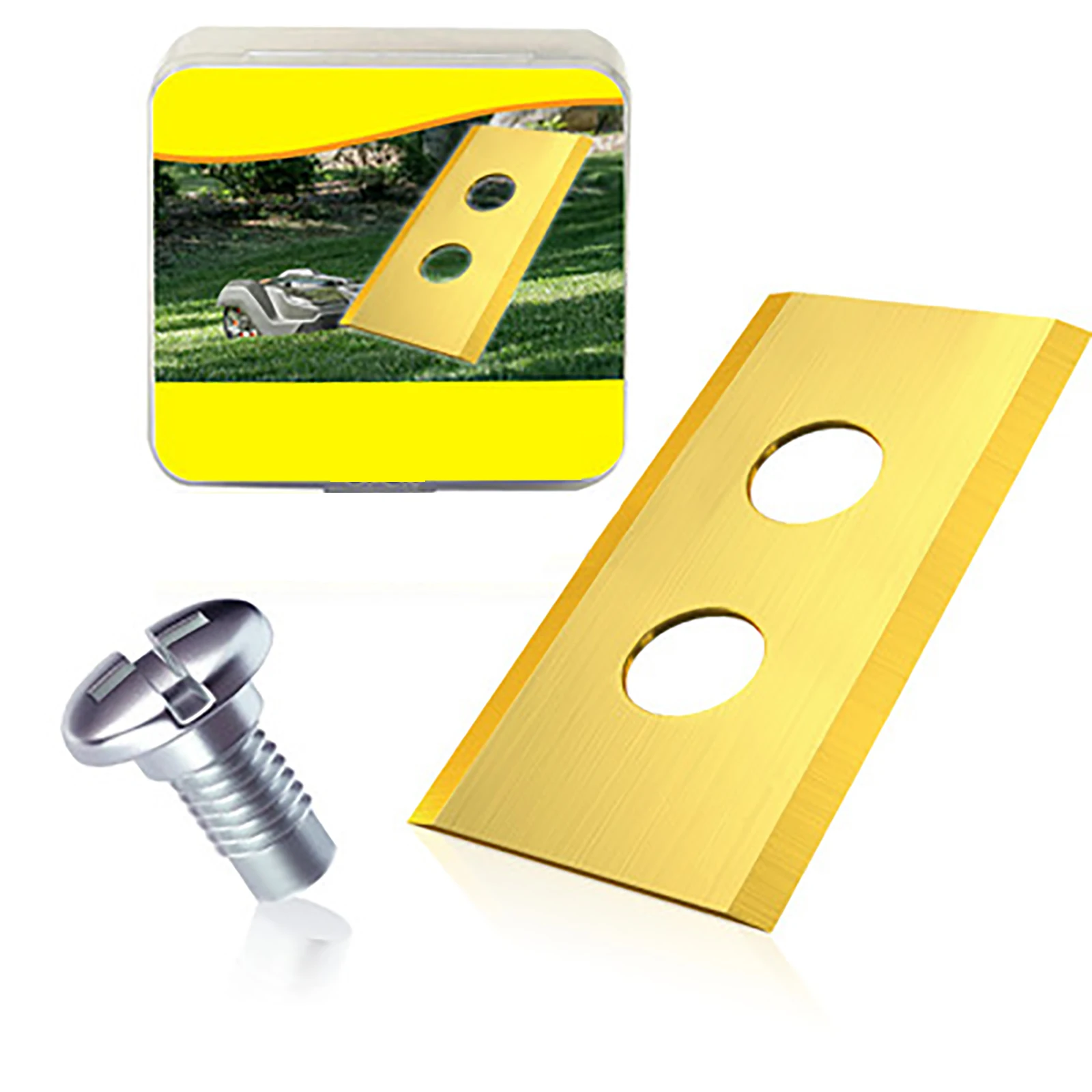 Cuchilla de repuesto para cortacésped de 30 piezas, pieza de corte para Husqvarna Automower/jardín, herramientas robóticas para cortacésped