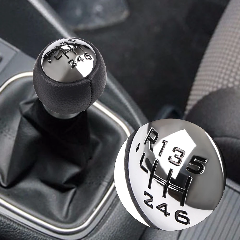 

6-Speed Lever Change Knob For Peugeot Citroen C3 C4 C8 Gearshift Button For Peugeot 307 308 3008 407 5008 807 Gear Shift Knob