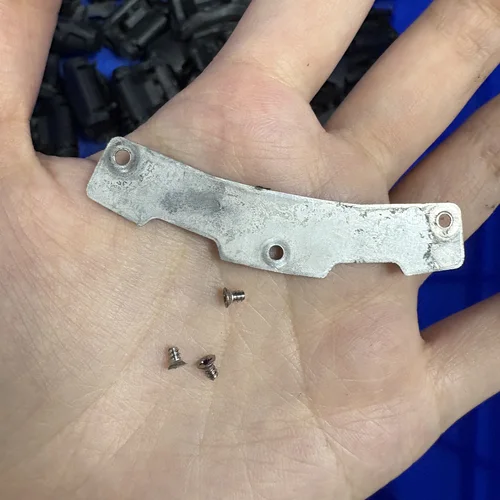 Para GARMIN Vector 3/Vector 3S carcasa de Pedal placa de Metal con tornillos-Kit de reparación de medidor de potencia de bicicleta-reemplazo