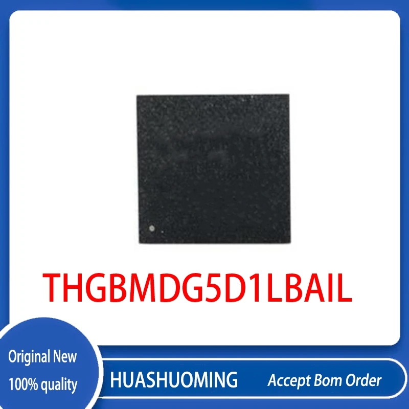 

5Pcs/Lot THGBMDG5D1LBAIL THGBMDG5D1 THGBMDG5 BGA153