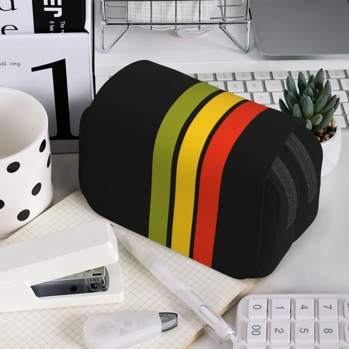 

Пенал Rasta Lion Stripe для детей, школьный пенал, сумка для канцелярских принадлежностей, сумка-держатель для ручек