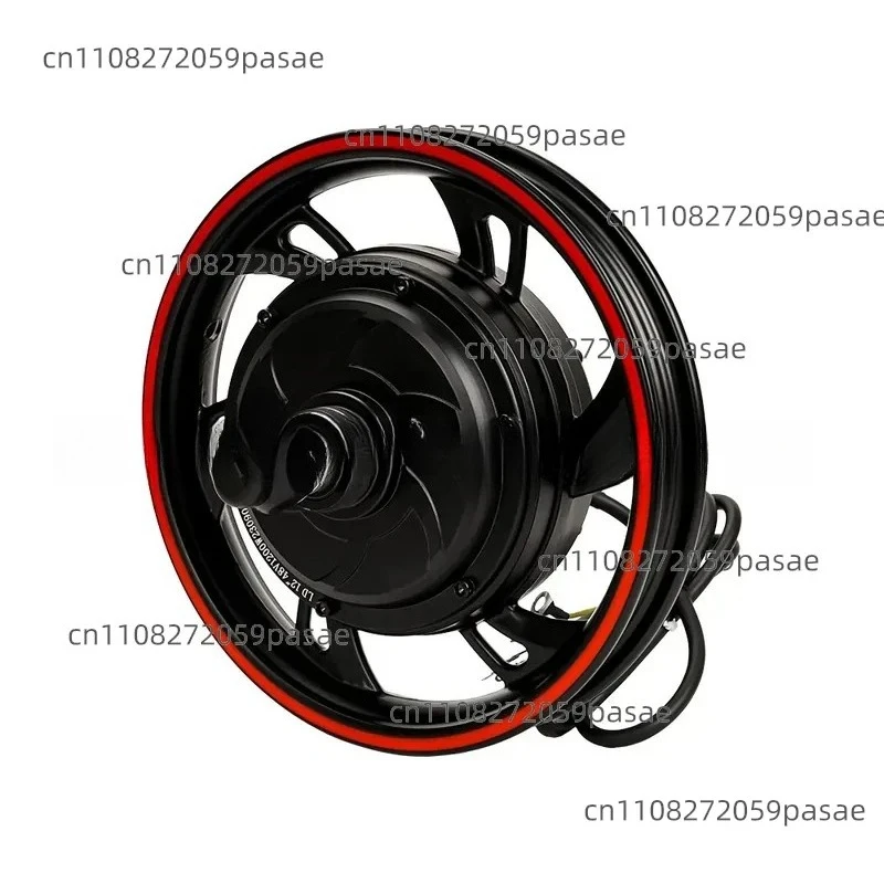 12-inch Electric Vehicle Hub Motor 36V 48V 60V 72V 1000W 1500W Brushless DC