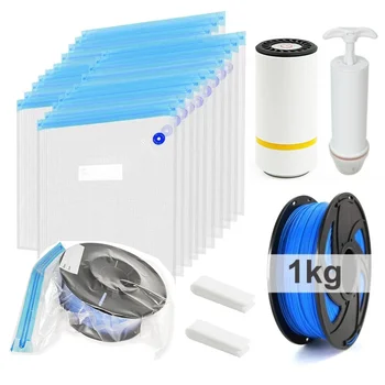 USB Rechargeable Electric Air Pump For 3D Printer Filament Vacuum Bag One-key Quick…