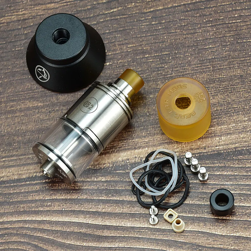 جيني 2 هيئة الطرق والمواصلات إعادة البناء خزان البخاخة 22 مللي متر هيئة الطرق والمواصلات 4.2 مللي لفائف واحدة 316ss vape البخاخة هيئة الطرق والمواصلات