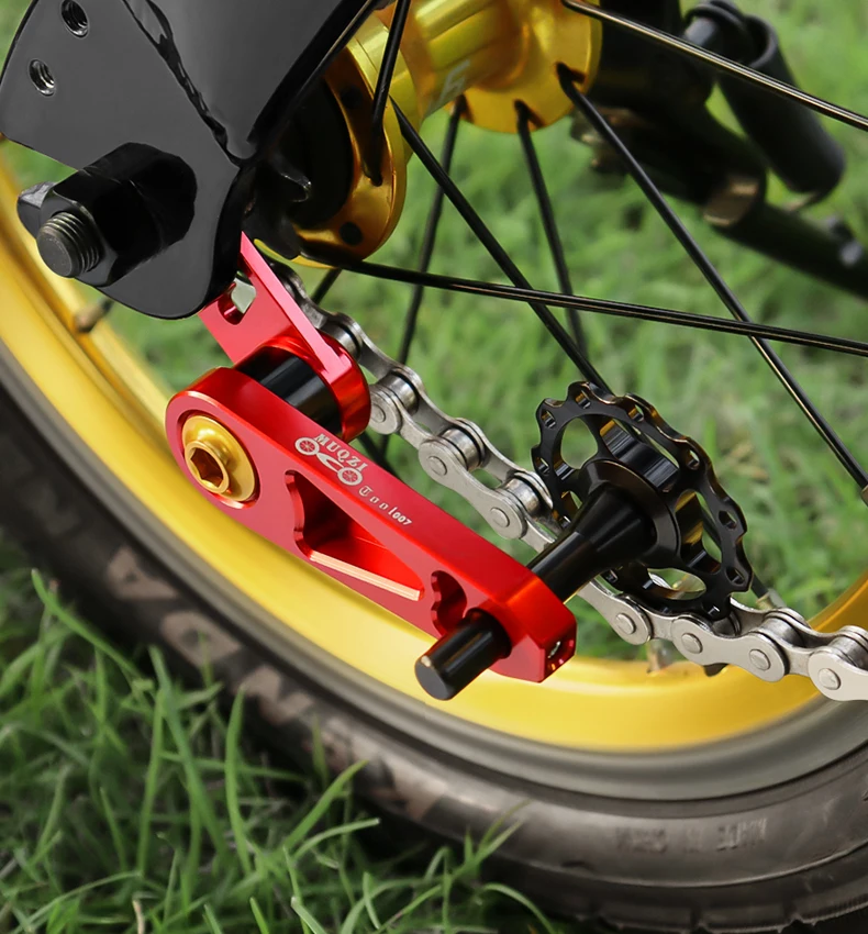 MUQZI Folding Bike Chain Tensioner Bicycle Single Speed Chain Guide