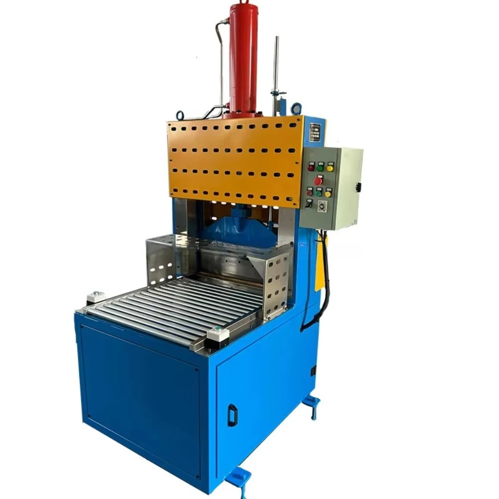 16Ton 50Ton 100Ton 160Ton 200Ton Hydraulic Plastic PVC Film Roll Cutting Machine Guillotine Rubber Bale Cutter Machine