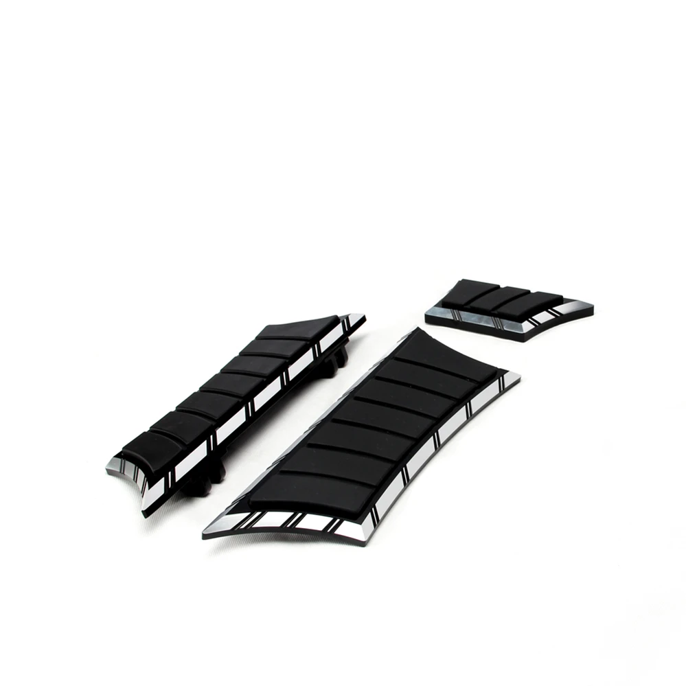 

Motorcycle front driver aluminum floor board pedal floorboards foot pegs for Harley scooter