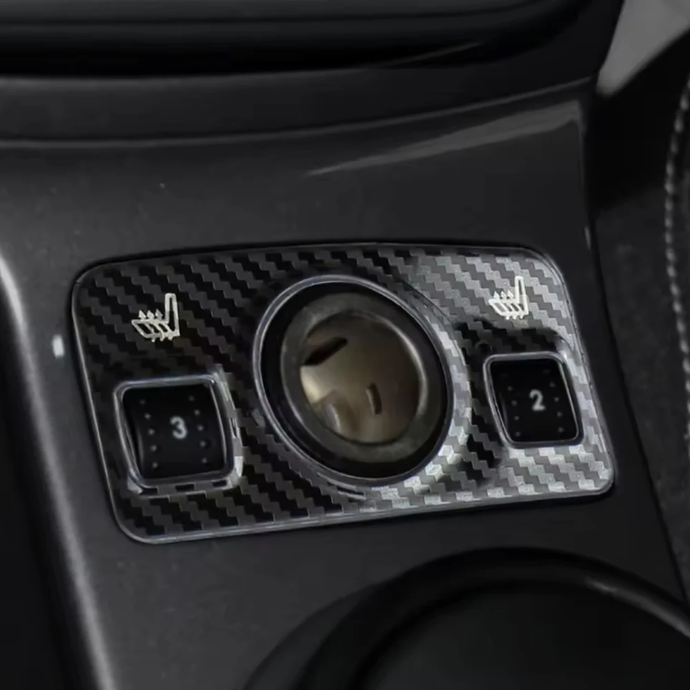 ford kuga cigarette lighter For Ford Kuga Escape 2013 - 2015 Car Cigarette Lighter Panel Cover  Decorative Car Styling Trim Interior Accessories