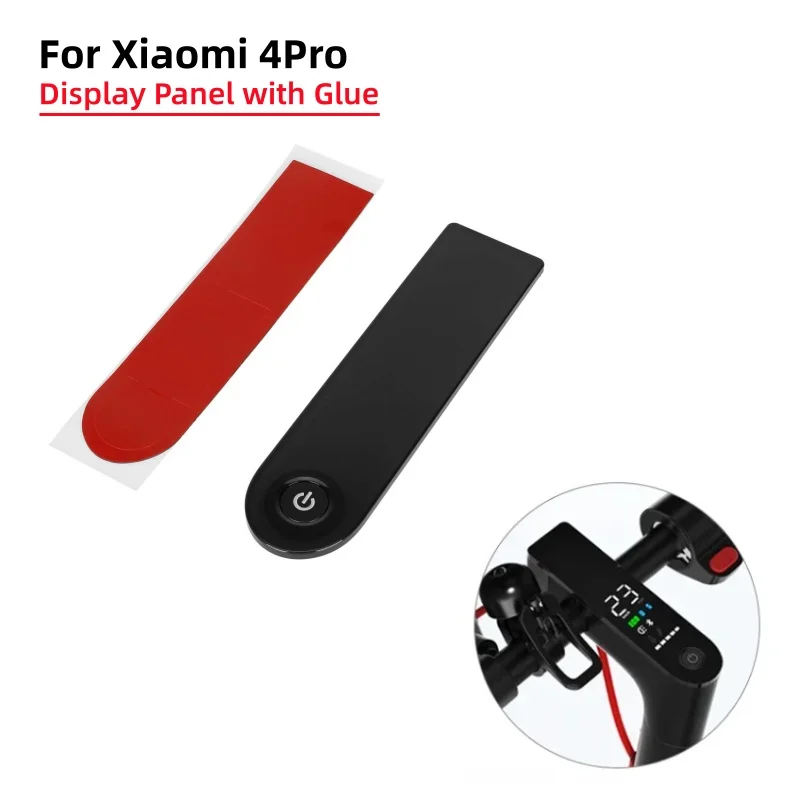 

Панель дисплея для скутера Xiaomi 4Pro с клеем для электрического скутера Mijia 4 Pro, приборная панель, защитный корпус, пластиковая крышка, детали