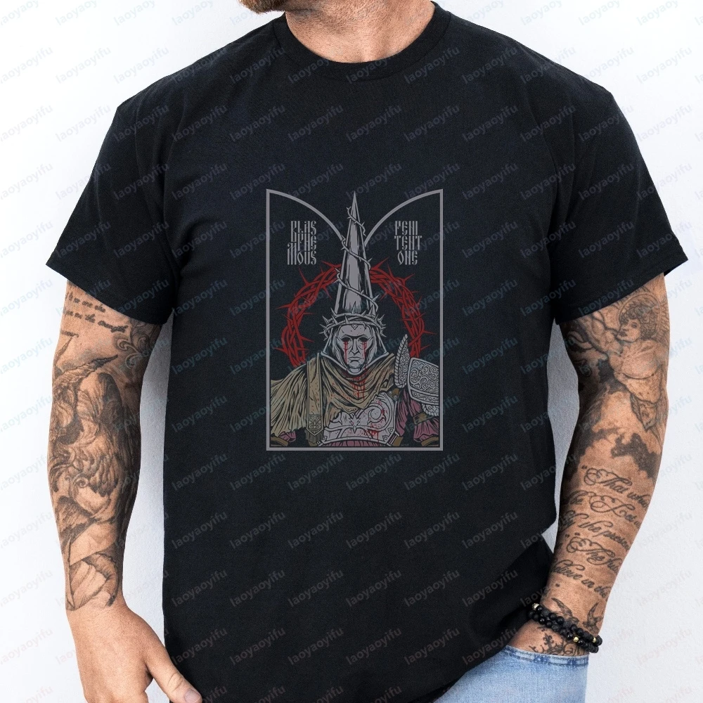 T-shirt universel à manches courtes pour hommes et femmes, tendance estivale rétro, avec motif, surdimensionné