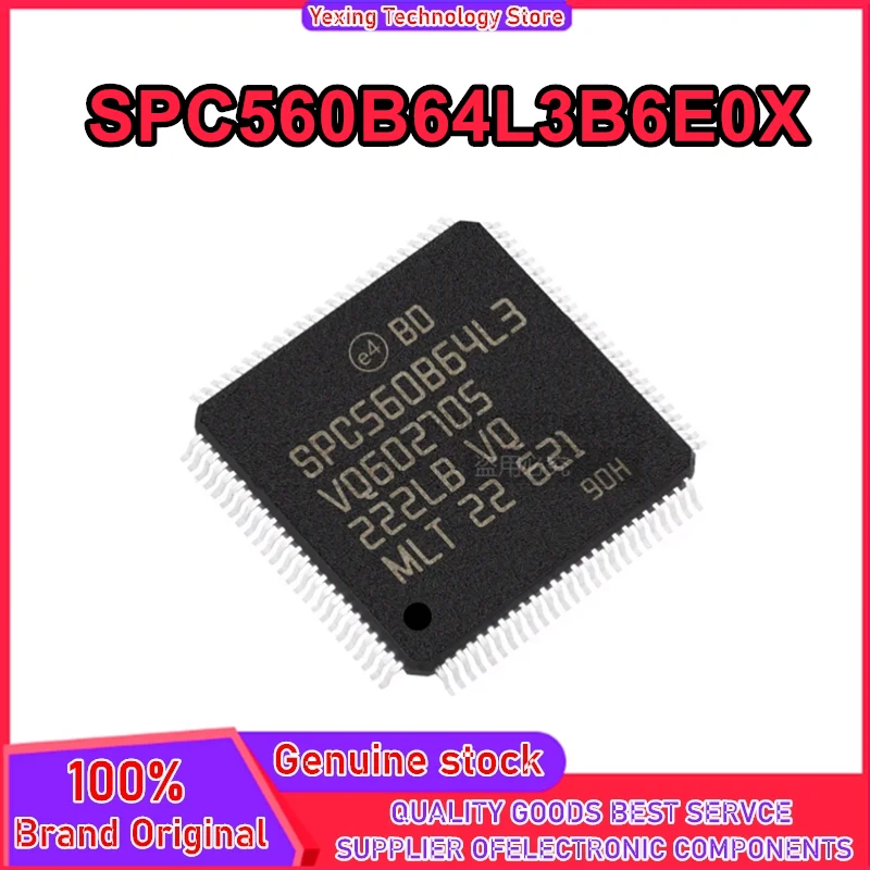 

SPC560B64L3B6E0X SPC560B64L3 Чип микроконтроллера QFP-100