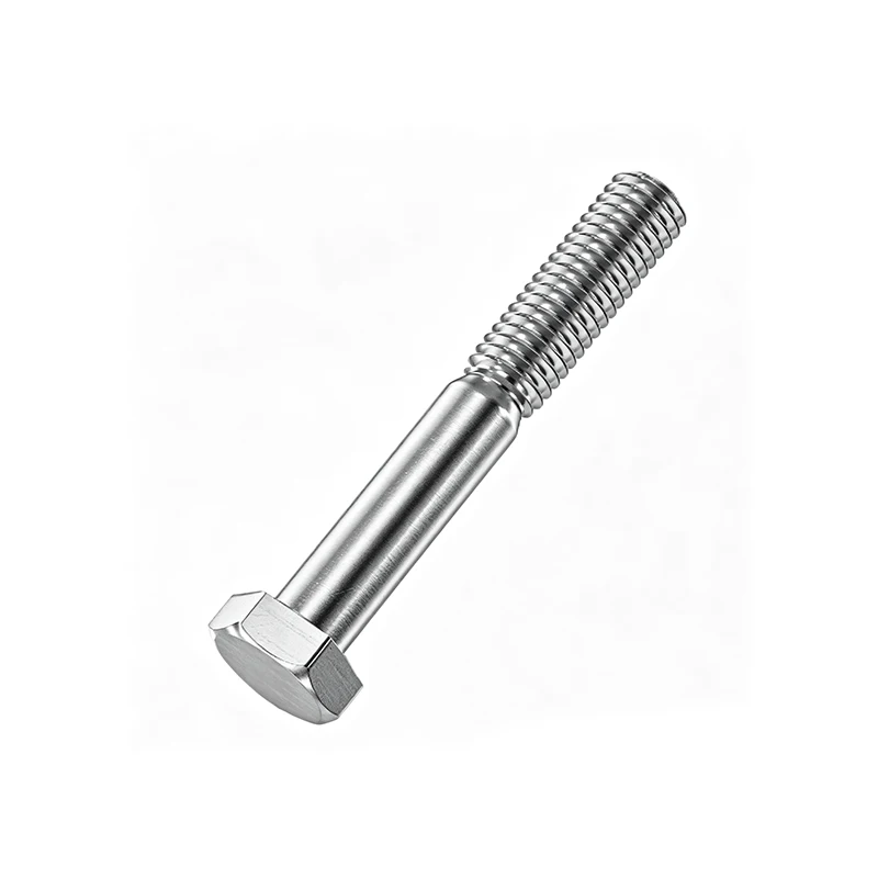 DIN931 Half Thread Hex Bolts 304 316 Stainless Steel Partial Thread Hexagon Head Cap Screws Metric Fasteners M6 M8 M10 M12M14M16