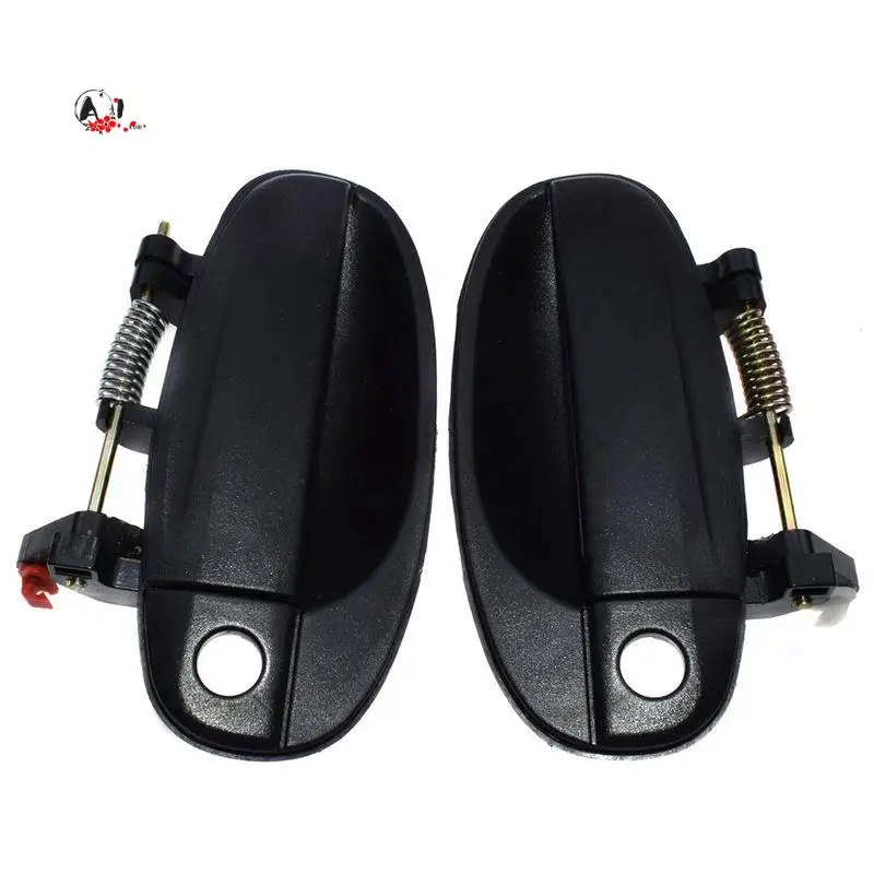 A10E-2PCS Front Outside Exterior Door Handle Set For Aveo Aveo5 2004-2011 Pontiac G3 2009-2010 96541631 96541632